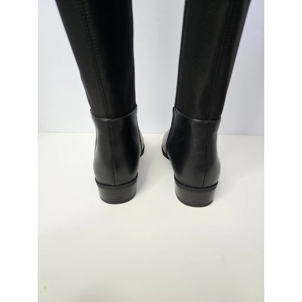 MICHAEL Michael Kors Bromley Flat Boots Black Size 5.5 NWT - Picture 8 of 8